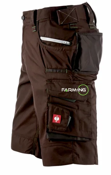 [17-146_42] Short work pants, chestnut/sea green, Farm-ING short work pants (42)