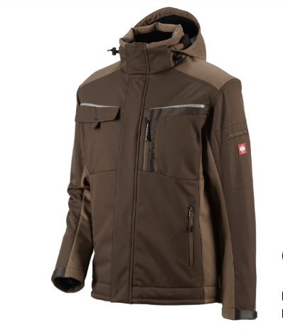[17-108_XS] Winter Softshelljacke, kastanie/haselnuss, Herren Farm-ING (XS)