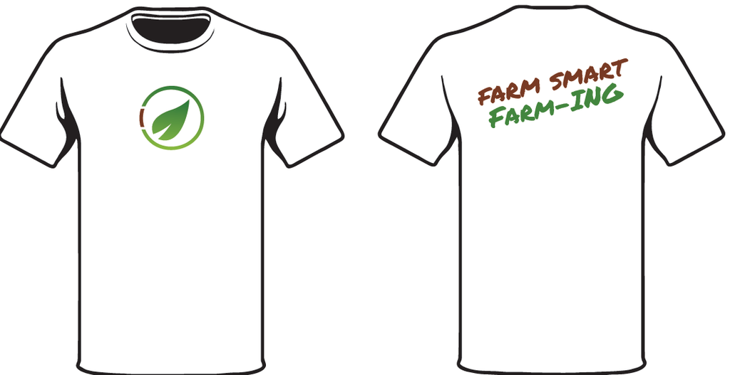 T-Shirt, weiß, Herren Farm-ING