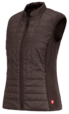 Gilet (Steppweste), kastanie, Damen Farm-ING